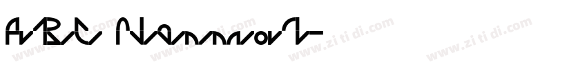 ABC Nonmal字体转换